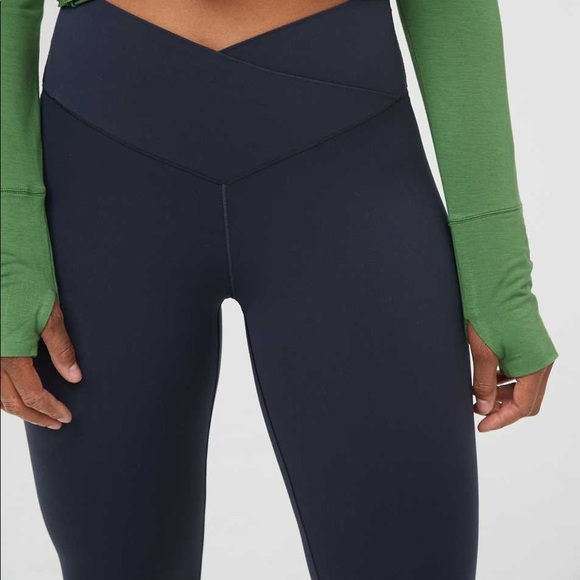 Aerie High Rise Crossover Leggings